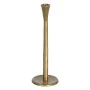 Castiçais Dourado Alumínio 10 x 10 x 31 cm de BigBuy Home, Candelabros e suportes para velas - Ref: S8804701, Preço: 18,53 €,...