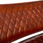 Bench Alexandra House Living Leather Iron Mango wood 71 x 76 x 127 cm by Alexandra House Living, Benches - Ref: D1631207, Pri...