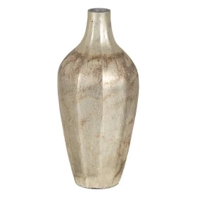 Vase Blanc Verre 15 x 15 x 33 cm de BigBuy Home, Vases - Réf : S8804703, Prix : 32,00 €, Remise : %