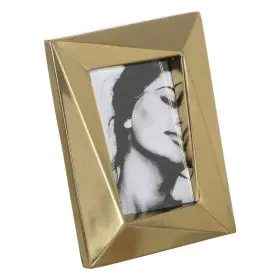 Photo frame Golden Stainless steel Crystal 17,5 x 22,5 cm by BigBuy Home, Table and wall frames - Ref: S8804707, Price: 22,58...