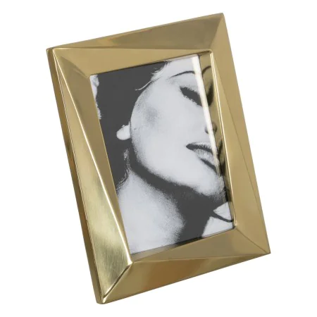 Cadre photo Doré Acier inoxydable Verre 23 x 28 cm de BigBuy Home, Cadres muraux et de table - Réf : S8804708, Prix : 30,72 €...