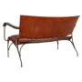 Bench Alexandra House Living Leather Iron Mango wood 71 x 76 x 127 cm by Alexandra House Living, Benches - Ref: D1631207, Pri...