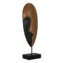 Figura Decorativa Castanho Máscara 18 x 11 x 54 cm de BigBuy Home, Adornos - Ref: S8804714, Preço: 37,16 €, Desconto: %