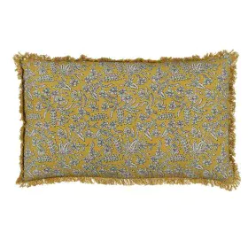 Coussin Coton Beige Moutarde 50 x 30 cm de BigBuy Home, Coussins - Réf : S8804719, Prix : 18,46 €, Remise : %