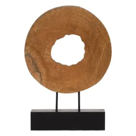 Sculpture Beige Bois de manguier 38 x 8 x 52 cm de BigBuy Home, Sculptures - Réf : S8804723, Prix : 61,30 €, Remise : %