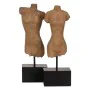 Escultura Bege Madeira de mangueira 14,5 x 9 x 38,5 cm Busto de BigBuy Home, Esculturas - Ref: S8804724, Preço: 40,22 €, Desc...