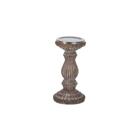 Candleholder Copper Crystal 11 x 11 x 23 cm by BigBuy Home, Candelabras and candle holders - Ref: S8804730, Price: 21,16 €, D...