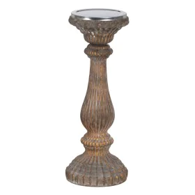 Candleholder Copper Crystal 14 x 14 x 38 cm by BigBuy Home, Candelabras and candle holders - Ref: S8804732, Price: 36,36 €, D...