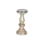 Portavelas Blanco Cristal 11 x 11 x 23 cm de BigBuy Home, Candelabros y portavelas - Ref: S8804733, Precio: 20,32 €, Descuent...