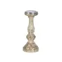 Castiçais Branco Cristal 13 x 13 x 30 cm de BigBuy Home, Candelabros e suportes para velas - Ref: S8804734, Preço: 26,92 €, D...