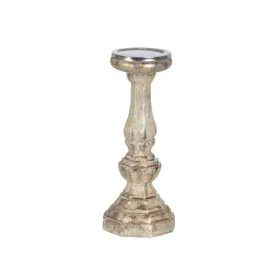 Candleholder White Crystal 13 x 13 x 30 cm by BigBuy Home, Candelabras and candle holders - Ref: S8804734, Price: 26,92 €, Di...