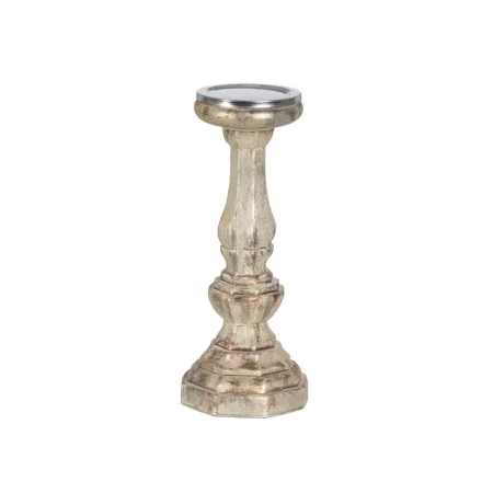 Castiçais Branco Cristal 13 x 13 x 30 cm de BigBuy Home, Candelabros e suportes para velas - Ref: S8804734, Preço: 26,92 €, D...