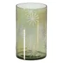 Bougeoir Vert Verre Ø 15 cm 15 x 15 x 25 cm de BigBuy Home, Bougeoirs et chandeliers - Réf : S8804737, Prix : 36,40 €, Remise...