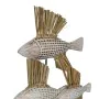 Figurine Décorative Blanc Marron Naturel Poissons 30 x 10 x 40 cm de BigBuy Home, Objets de décoration - Réf : S8804754, Prix...