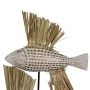 Figurine Décorative Blanc Marron Naturel Poissons 30 x 10 x 40 cm de BigBuy Home, Objets de décoration - Réf : S8804754, Prix...