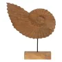 Sculpture Beige Mango wood 49,5 x 9 x 53,5 cm Snail by BigBuy Home, Sculptures - Ref: S8804759, Price: 60,43 €, Discount: %