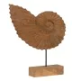 Sculpture Beige Mango wood 49,5 x 9 x 53,5 cm Snail by BigBuy Home, Sculptures - Ref: S8804759, Price: 60,43 €, Discount: %