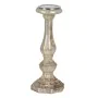 Castiçais Branco Cristal 15 x 15 x 38 cm de BigBuy Home, Candelabros e suportes para velas - Ref: S8804760, Preço: 36,54 €, D...