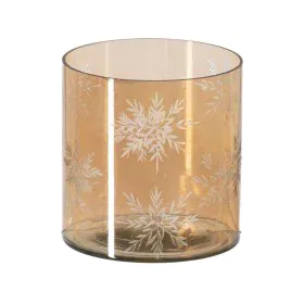 Portavelas Marrón Cristal Ø 15 cm 15 x 15 x 15 cm de BigBuy Home, Candelabros y portavelas - Ref: S8804763, Precio: 26,92 €, ...