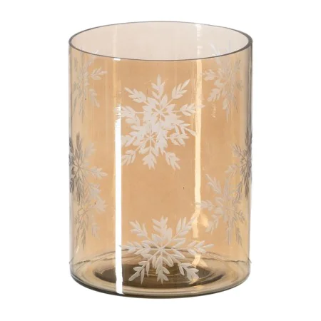 Portavelas Marrón Cristal Ø 15 cm 15 x 15 x 20 cm de BigBuy Home, Candelabros y portavelas - Ref: S8804764, Precio: 32,59 €, ...