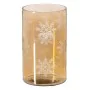 Bougeoir Marron Verre Ø 15 cm 15 x 15 x 25 cm de BigBuy Home, Bougeoirs et chandeliers - Réf : S8804765, Prix : 36,40 €, Remi...