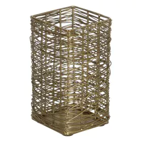 Vase Golden 12,5 x 12,5 x 20 cm by BigBuy Home, Vases - Ref: S8804767, Price: 28,74 €, Discount: %