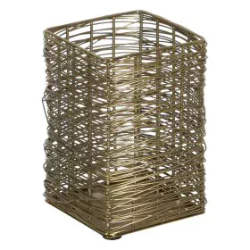 Vase Golden 15 x 15 x 20 cm by BigBuy Home, Vases - Ref: S8804768, Price: 38,87 €, Discount: %