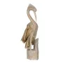 Figurine Décorative Blanc Naturel Héron 20 x 10 x 62 cm de BigBuy Home, Objets de décoration - Réf : S8804770, Prix : 52,91 €...