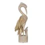 Figurine Décorative Blanc Naturel Héron 20 x 10 x 62 cm de BigBuy Home, Objets de décoration - Réf : S8804770, Prix : 52,91 €...