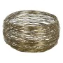 Cuenco Dorado Acero Inoxidable 27 x 27 x 16 cm de BigBuy Home, Cuencos y tazones - Ref: S8804793, Precio: 47,82 €, Descuento: %