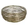 Bowl Golden Stainless steel 34 x 34 x 16 cm by BigBuy Home, Bowls and large cups - Ref: S8804794, Price: 64,54 €, Discount: %