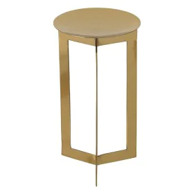 Bougeoir Doré Acier inoxydable 16,5 x 16,5 x 29 cm de BigBuy Home, Bougeoirs et chandeliers - Réf : S8804795, Prix : 36,83 €,...