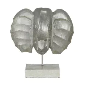 Decorative Figure Silver Elephant 35 x 21 x 35 cm by BigBuy Home, Ornaments - Ref: S8804799, Price: 61,79 €, Discount: %