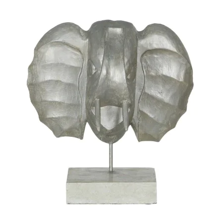 Decorative Figure Silver Elephant 35 x 21 x 35 cm by BigBuy Home, Ornaments - Ref: S8804799, Price: 63,77 €, Discount: %