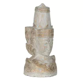 Figura Decorativa Blanco Natural Hindú 20 x 20 x 40 cm de BigBuy Home, Adornos - Ref: S8804801, Precio: 53,75 €, Descuento: %