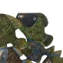 Figurine Décorative Bleu Marron Vert Poissons 60 x 11,5 x 52 cm de BigBuy Home, Objets de décoration - Réf : S8804805, Prix :...