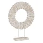 Escultura Branco Bege Madeira de mangueira 45 x 10 x 59 cm de BigBuy Home, Esculturas - Ref: S8804809, Preço: 66,65 €, Descon...