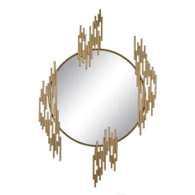 Espejo de pared Dorado Hierro 72 x 3,5 x 110 cm de BigBuy Home, Espejos de pared - Ref: S8804810, Precio: 98,20 €, Descuento: %