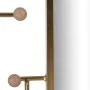 Espejo de pared Dorado Hierro 55 x 2,5 x 100 cm de BigBuy Home, Espejos de pared - Ref: S8804811, Precio: 73,98 €, Descuento: %