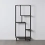 Shelves Black Iron 76 x 30 x 180 cm by BigBuy Home, Standing Shelf Units - Ref: S8804832, Price: 160,71 €, Discount: %