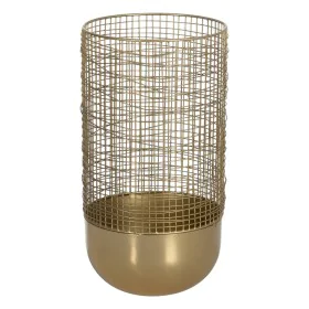 Vase Gold Eisen 21 x 21 x 40 cm von BigBuy Home, Vasen - Ref: S8804833, Preis: 57,75 €, Rabatt: %