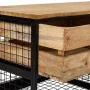 Eingangsbereich Alexandra House Living natürlich Eisen Mango-Holz 40 x 166 x 100 cm von Alexandra House Living, Tische - Ref:...