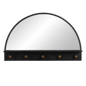 Miroir mural Noir 69 x 11,5 x 43 cm de BigBuy Home, Miroirs muraux - Réf : S8804847, Prix : 63,96 €, Remise : %