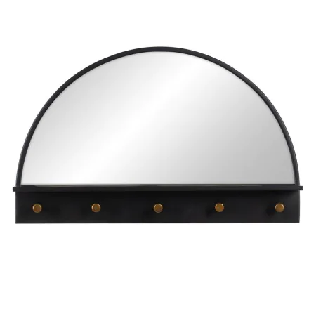 Miroir mural Noir 69 x 11,5 x 43 cm de BigBuy Home, Miroirs muraux - Réf : S8804847, Prix : 61,41 €, Remise : %