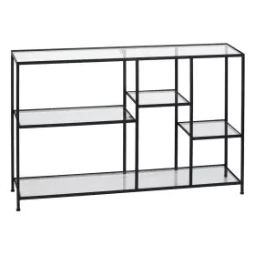 Scaffale Nero Cristallo Ferro 110 x 26 x 74 cm di BigBuy Home, Unità di mensole - Rif: S8804851, Prezzo: 173,08 €, Sconto: %