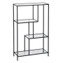 Étagère Noir Verre Fer 65 x 25 x 110 cm de BigBuy Home, Étagères verticales - Réf : S8804852, Prix : 131,78 €, Remise : %