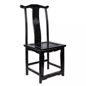 Dining Chair Alexandra House Living Black 42 x 119 x 49 cm by Alexandra House Living, Dining Chairs - Ref: D1631214, Price: 3...