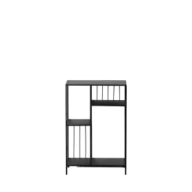 Estantería Negro Hierro 50 x 30 x 75 cm de BigBuy Home, Unidades de estanterías - Ref: S8804857, Precio: 67,45 €, Descuento: %