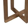 Side table Natural Tempered Glass Fir wood 50 x 38 x 60 cm by BigBuy Home, Tables - Ref: S8804858, Price: 121,41 €, Discount: %