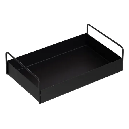 Bandeja Negro Hierro 33 x 20 x 9 cm de BigBuy Home, Platos y fuentes - Ref: S8804867, Precio: 12,28 €, Descuento: %